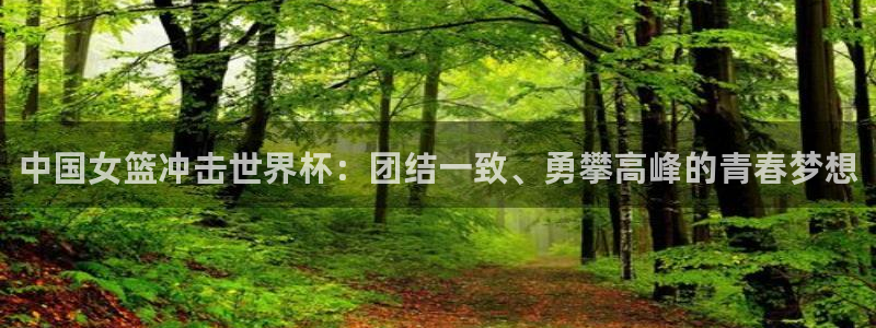 世界杯足球赛2026赛程时间：中国女篮冲击世界杯：团结一致、勇攀高峰的青春梦想