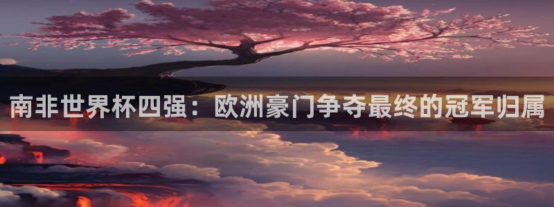 欧洲世预赛赛程表：南非世界杯四强：欧洲豪门争夺最终的冠军归属